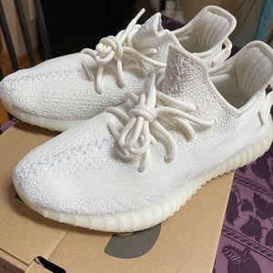 Yeezy Boost 350 V2 Triple White Mens Size US 9
